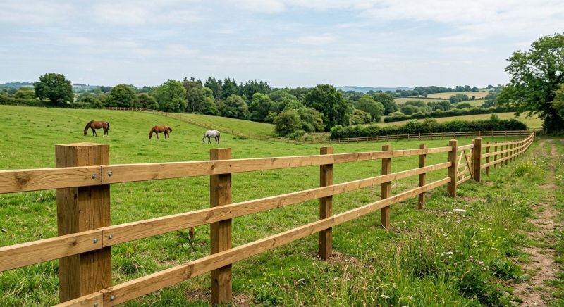 Stable Fencing Installation in Pearland, TX